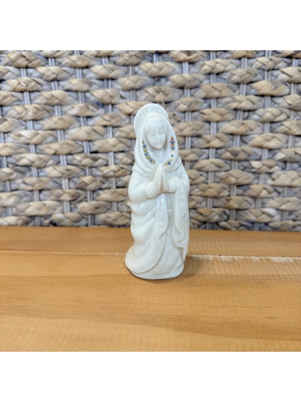 Lenox Jewels Nativity Virgin Mary Figurine Great Condition 5”